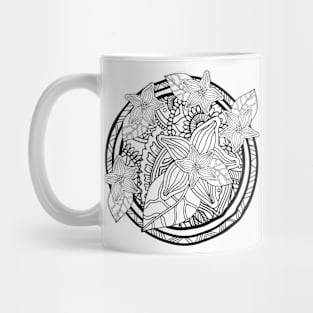 Zentangle mandala Mug